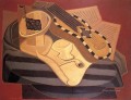 la guitarra con incrustaciones 1925 Juan Gris